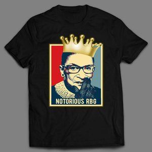 RUTH BADER GINSBURG NOTORIOUS RBG POP ART SHIRT